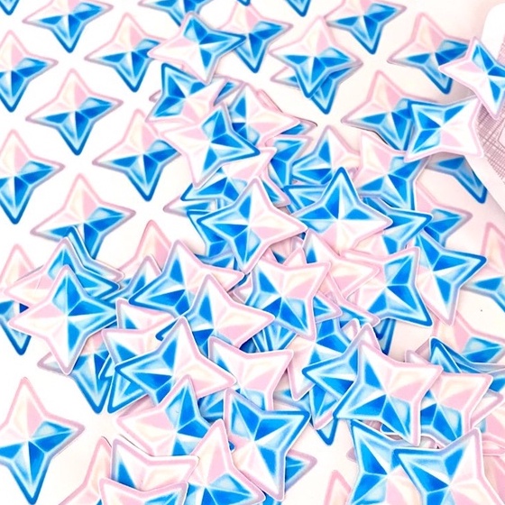 

Stiker Freebies Journaling Primogem Genshin Impact Primogems by soogarworks (isi 20 pcs)