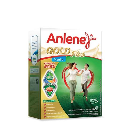 

[ COD ] Anlene Gold Vanilla Box 600 Gr