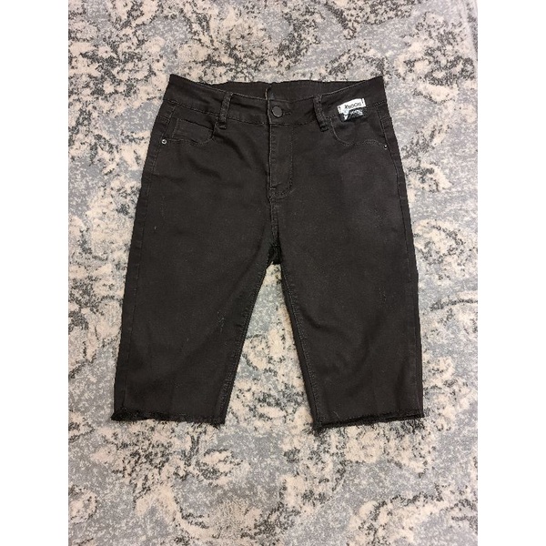 biker jeans hitam wanita