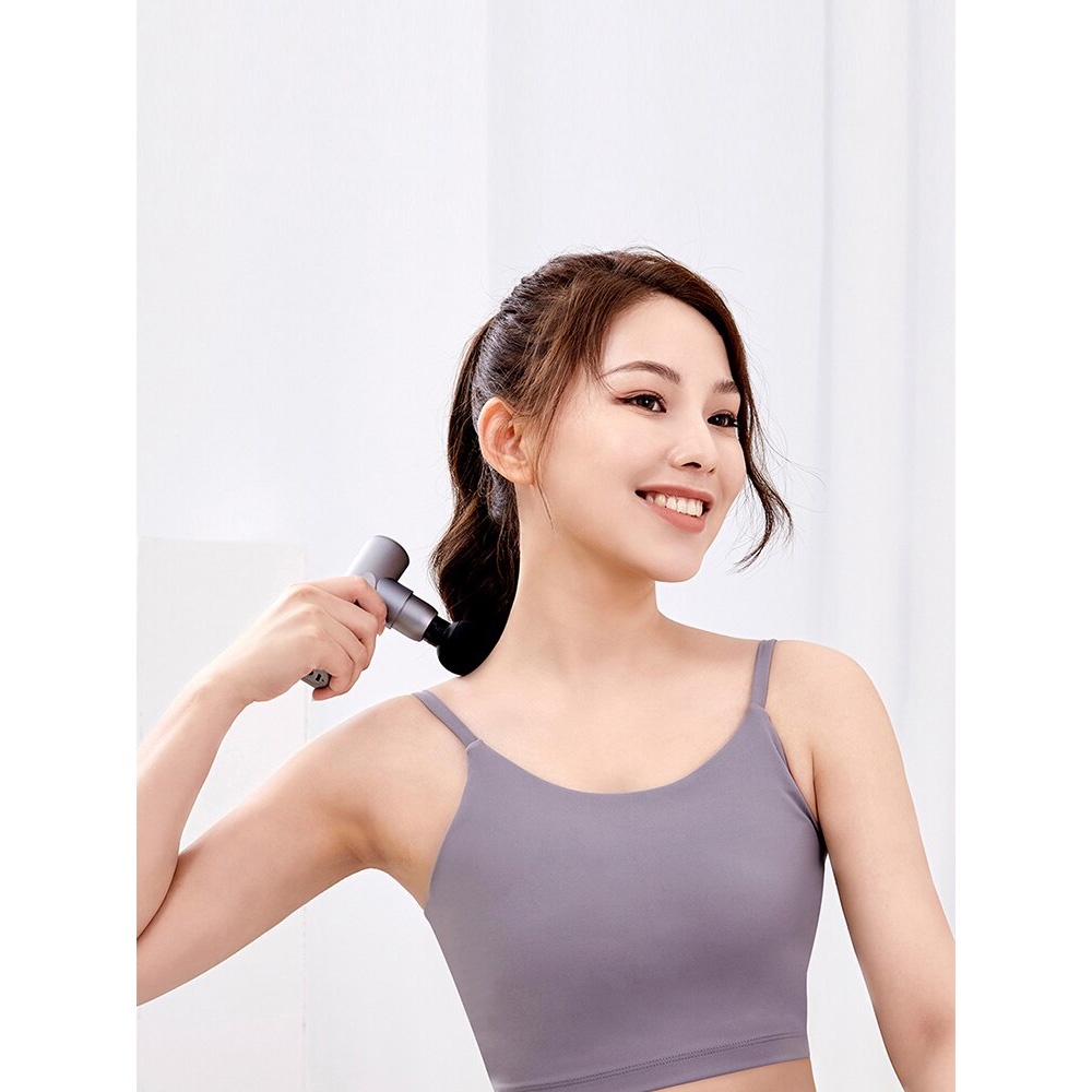Momoda Alat Pijat Elektrik Mini Pocket Massage Gun Deep Massage - SX319 - Gray