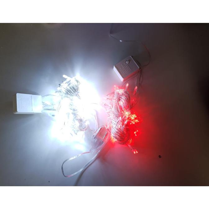 *:*:*:*:*] Lampu Natal Kelap-Kelip LED Merah / Putih / Warm White