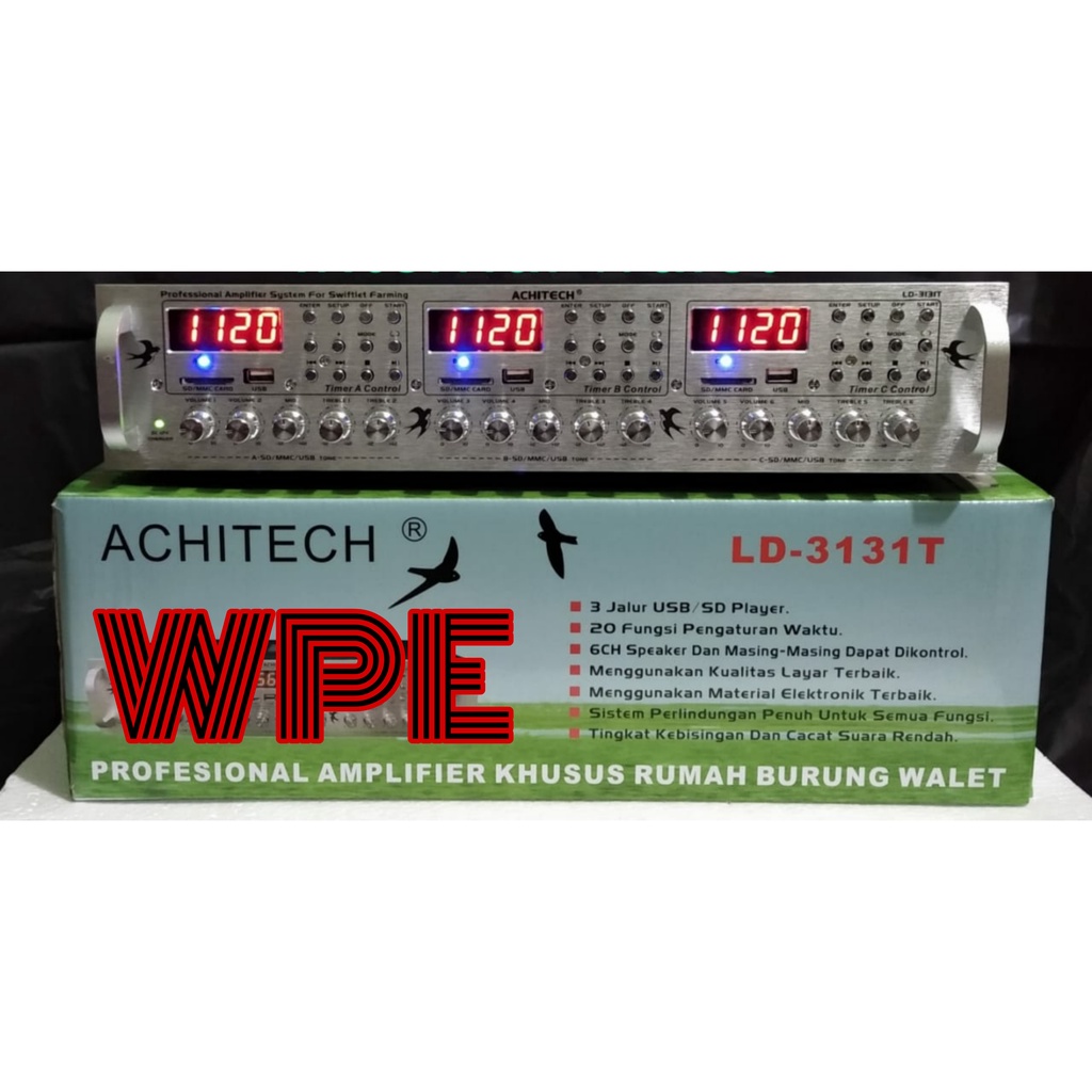 ampli wallet achitech ld3131t ld 3131t ld 3131 t amplifier wallet