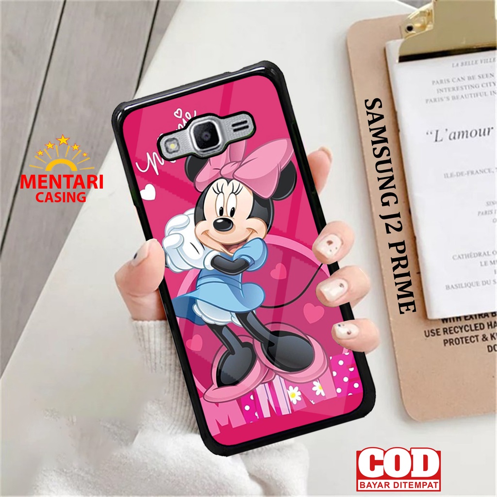 Case SAMSUNG J2 PRIME CASING SAMSUNG J2 PRIME [ MINNIE ] Mentari casing case hp kondom hp case custo