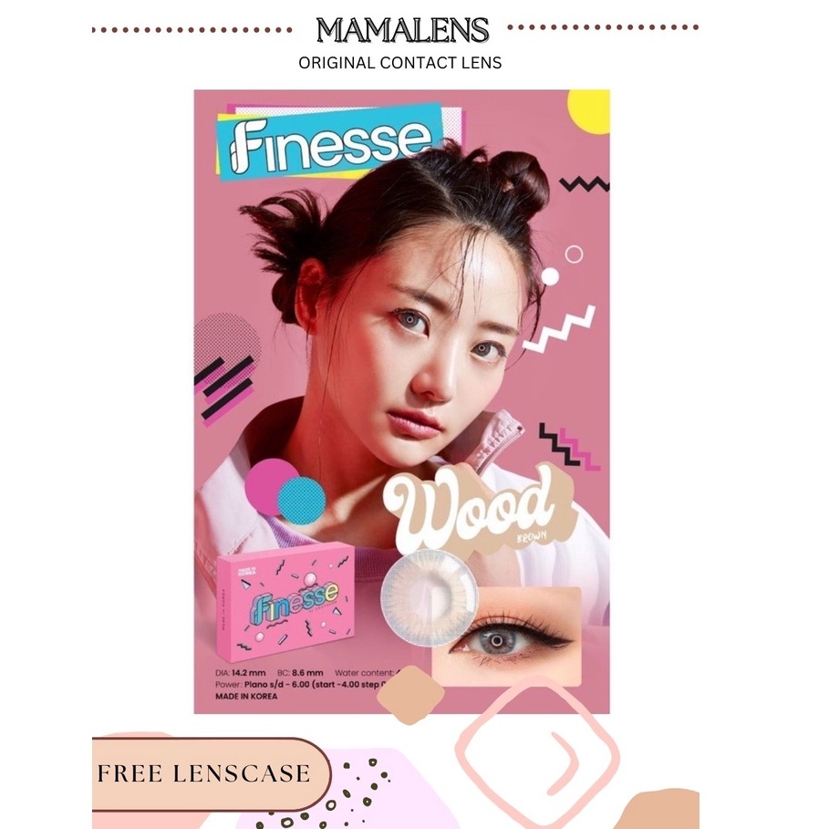 SOFTLENS FINESSE DIA 14.2MM BY EXOTICON NORMAL FREE LENSCASE - MAMALENS