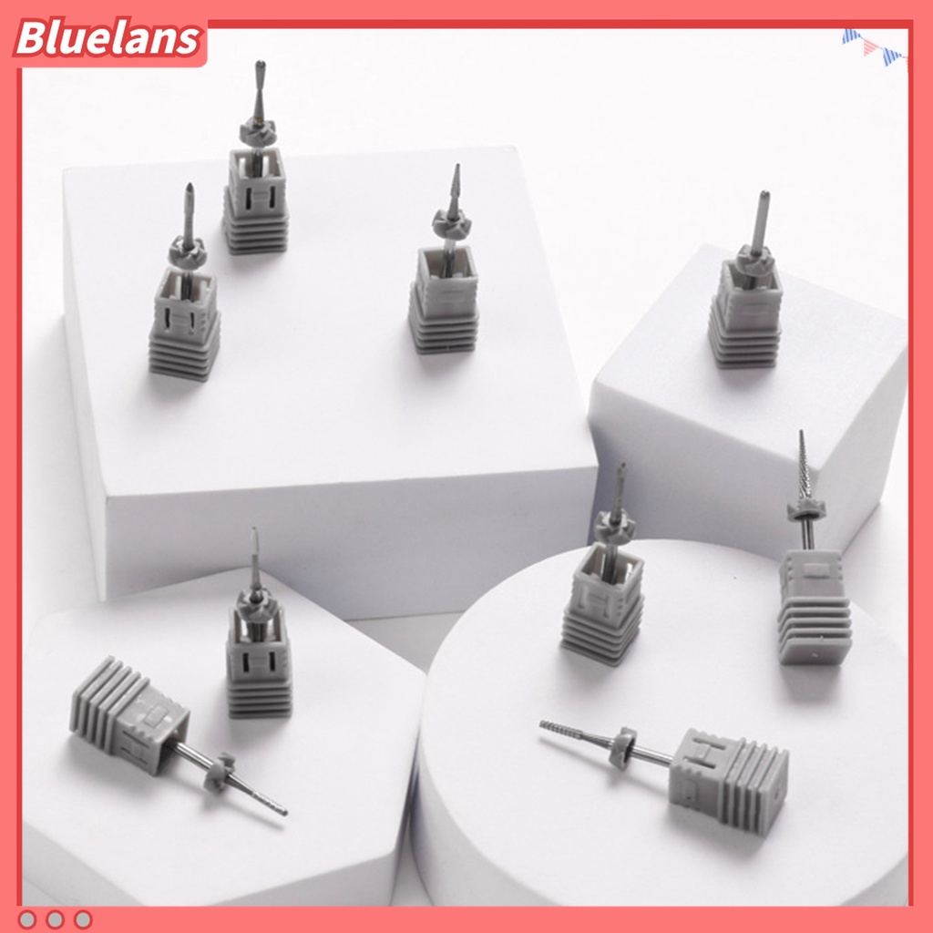 (In Stock) Kacamata Hitam Lensa Warna Warni ♡Mata Bor Kikir Kuku Bahan Tungsten Steel Tahan Lama Untuk Manicure Wanita