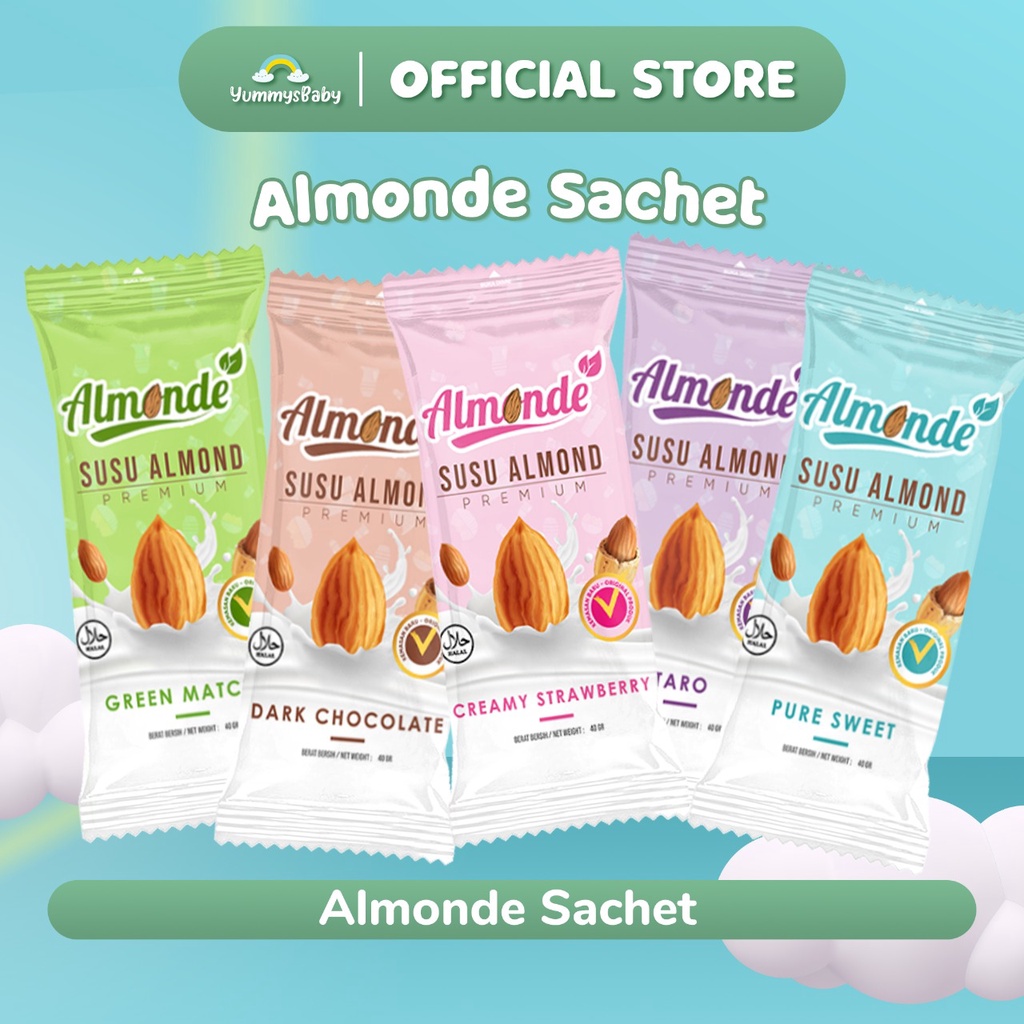 Jual ALMONDE Susu Almond Milk | Untuk Program Hamil Hingga Usia