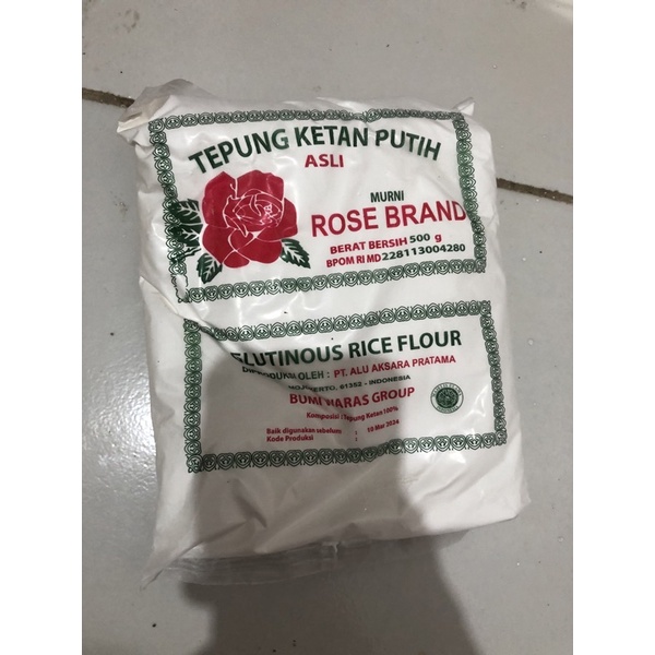 

tepung ketan putih rose brand