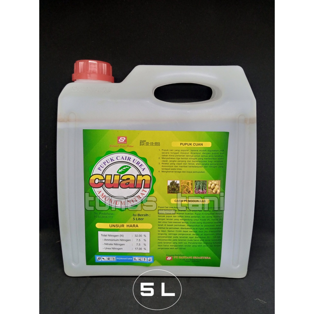 PUPUK UREA CAIR CUAN - 5 LITER