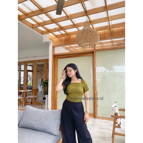Jessy Top//Atasan Rayon Best Seller//Top Crop Rayon