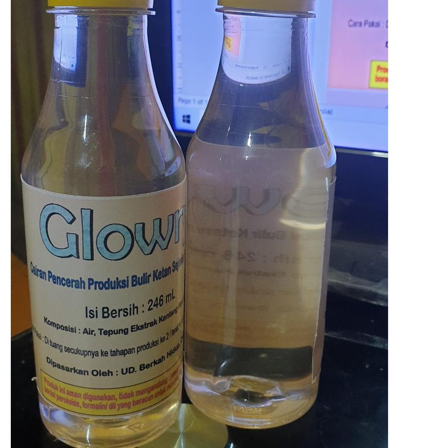 

Quality Control✅GLOWRY PEMUTIH CERAH PRODUKSI BULIR KETAN SEJENIS FOOD GRADE|RA4