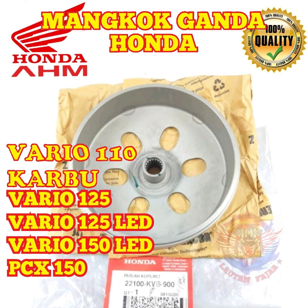 ORI mangkok ganda vario 110 karbu vario 125 vario 125 led vario 150 led pcx 125 pcx 150 vario   mang