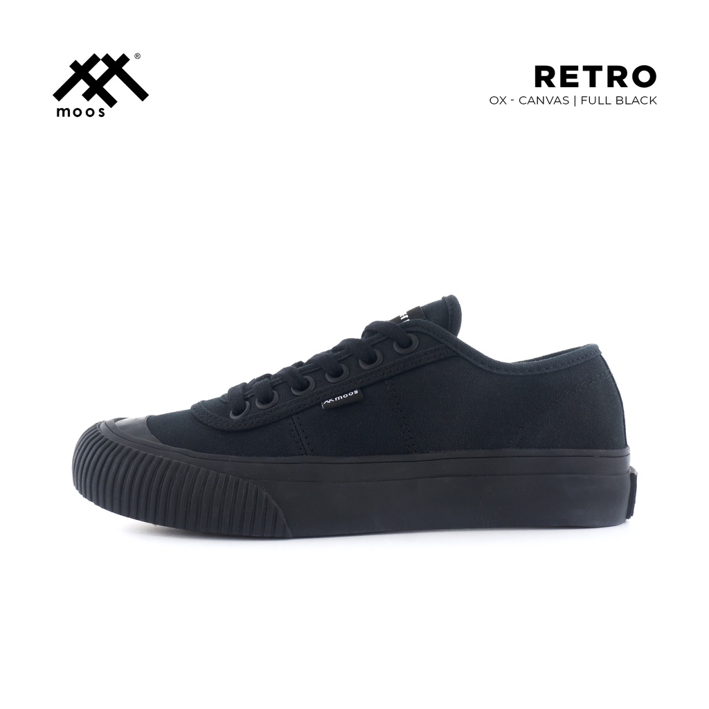 Moos Footwear Ox Retro Full Black
