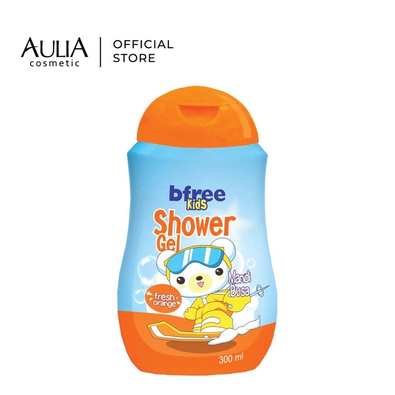 BFREE Kids Shower Gel 300ml [ Sabun Mandi Anak + Conditioner dengan Aroma Buah buahan ]