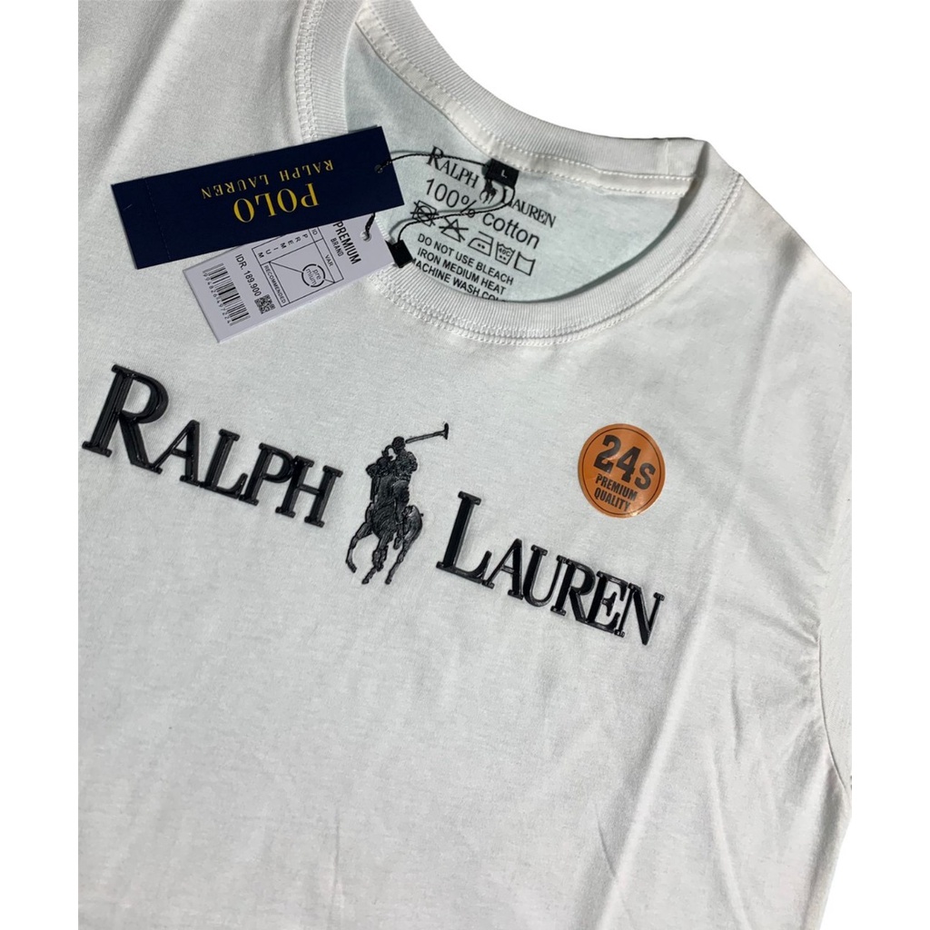 T-Shirt Baju Kaos Ralph Lauren Catton Combat 24s Premium Quality