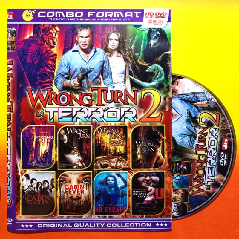 KASET FILM HOROR BARAT KOLEKSI WRONG TURN SELEKSI PILIHAN TERLARIS.