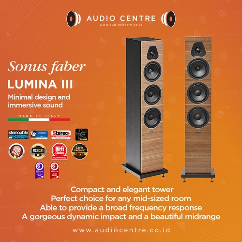 Sonus Faber Lumina III Floorstanding Speaker made in Italy