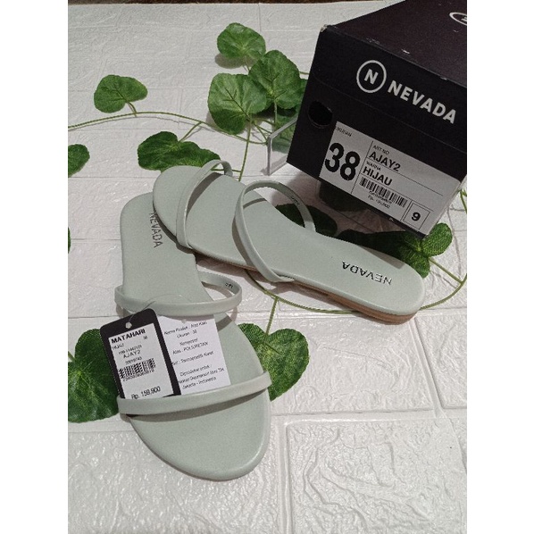 sandal dewasa wanita nevada slip on original