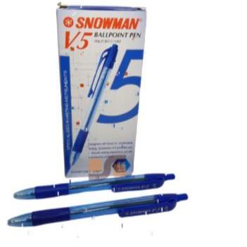 

Terjangkau! Pulpen Snowman V5 per Box Lusin . . . . . .