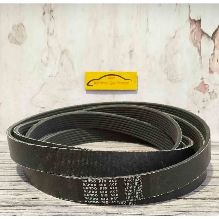 BANDO VAN BELT 7PK 1930 RIB BELT TALI KIPAS 7PK-1930 FAN BELT ALUR