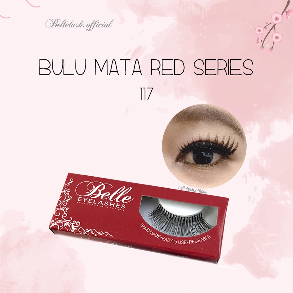 117 Bulu Mata Palsu Handmade Natural False Eyelash Eye Lashes