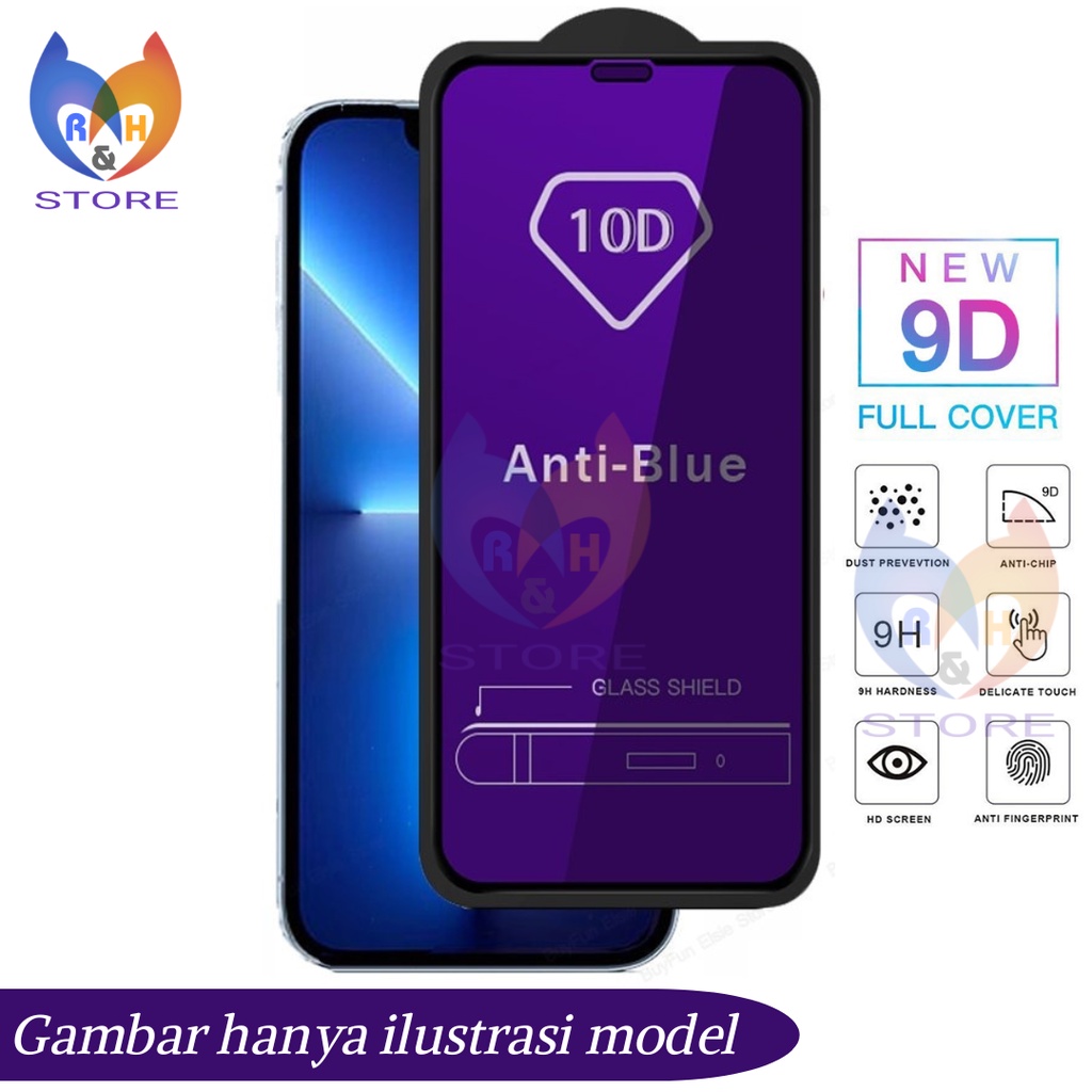 Tempered Glass Full Cover Anti Blue Light AG 5D 6D 9D for Oppo A1K A5 2020 A9 2020 A5s A7 A7n A7X A8