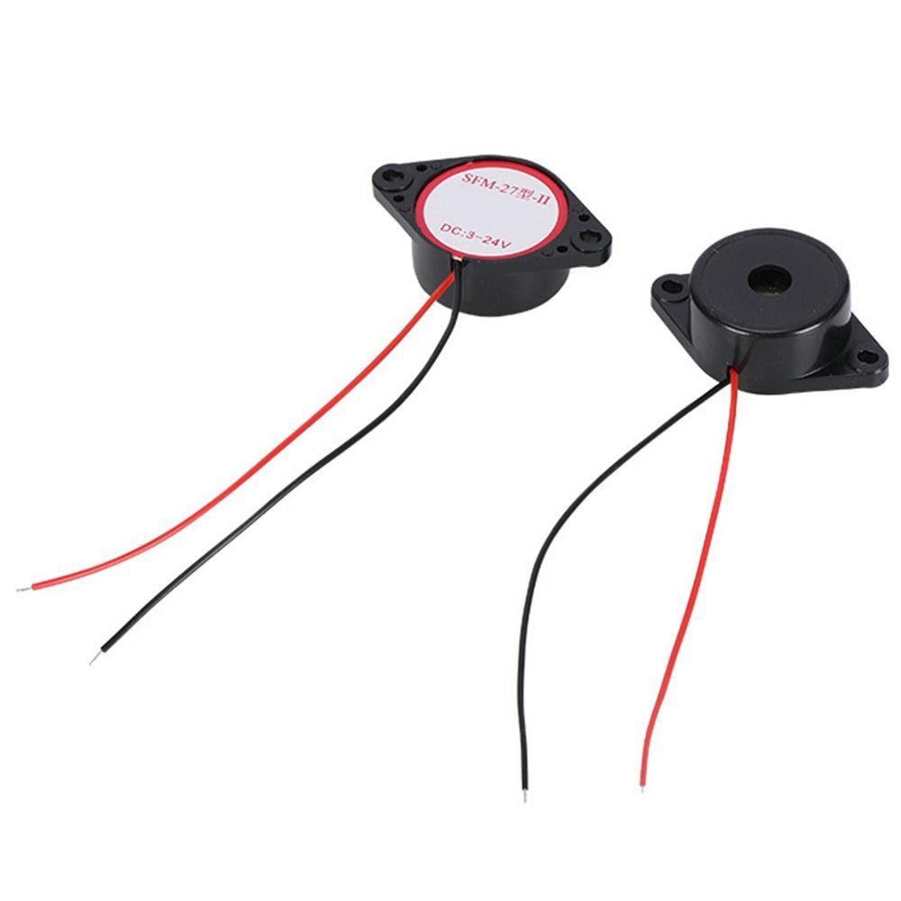 Solighter 2pcs Alarm Buzzer Elektronik Mini 3015suara Alarm Suara30 * 15mm Nada Konstan