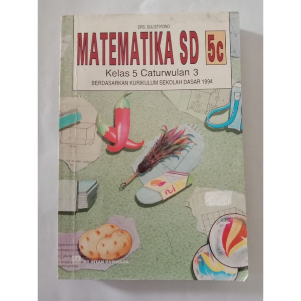 matematika SD 5c - buku pelajaran jadul