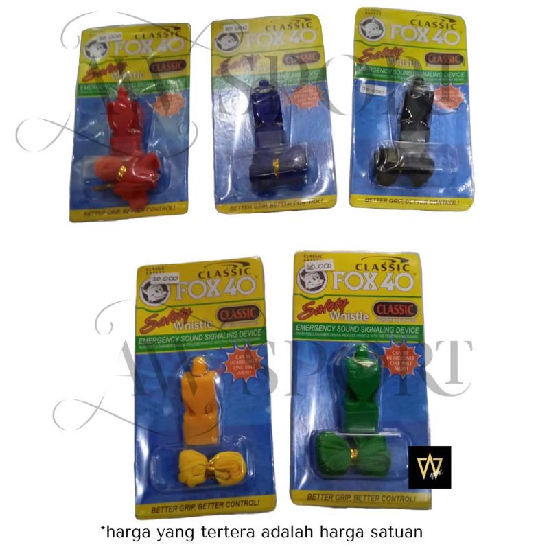 Peluit FOX 40 Classic / Whistle Fox