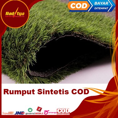 Rumput Sintetis 1 Roll Panjang 2x2 meter Jenis Jepang Untuk Ruangan Bisa COD Dari Raditya Desain Art