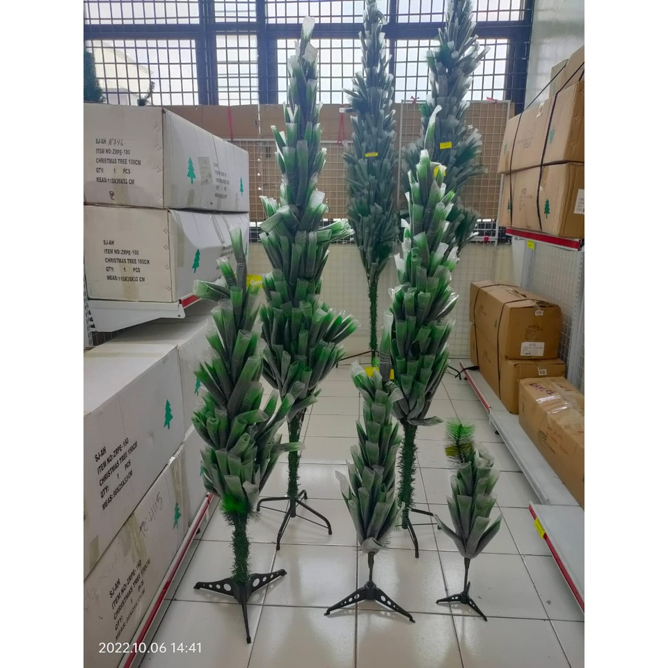 [90Cm] Pohon Natal Christmas Tree Besar / Pohon Cemara Dekorasi Hiasan Natal / Pohon Natal Warna Hijau / Natal Pohon Komb M/T 90Cm 50T Hj