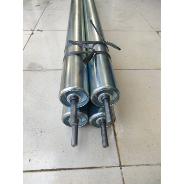 Jual gravity roller conveyor 50 mm x 500 mm x 600 mm roller gravity 2