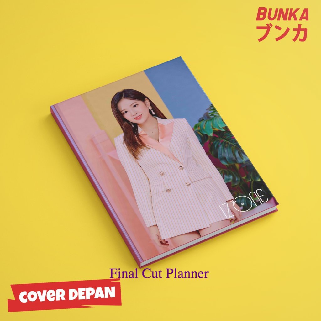

buku tulis polos/bergaris KPOP Izone Twelve Yujin Hardcover A5 Buku Tulis Catatan Notes Agenda Planner Jurnal