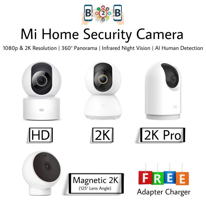Mi Home Security Camera 360 HD / 2K / 2K Pro - Mi Smart CCTV Camera