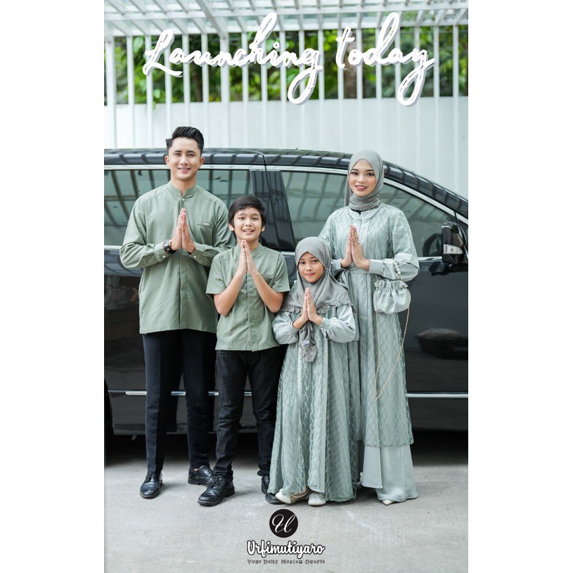 Classy dress Famset Balqis Suleiman by Urfimutiyaro (PRE ORDER)