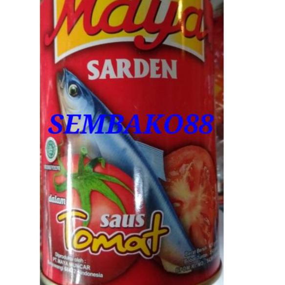 

Clearance sale--SARDEN MAYA SAUS TOMAT 425gr