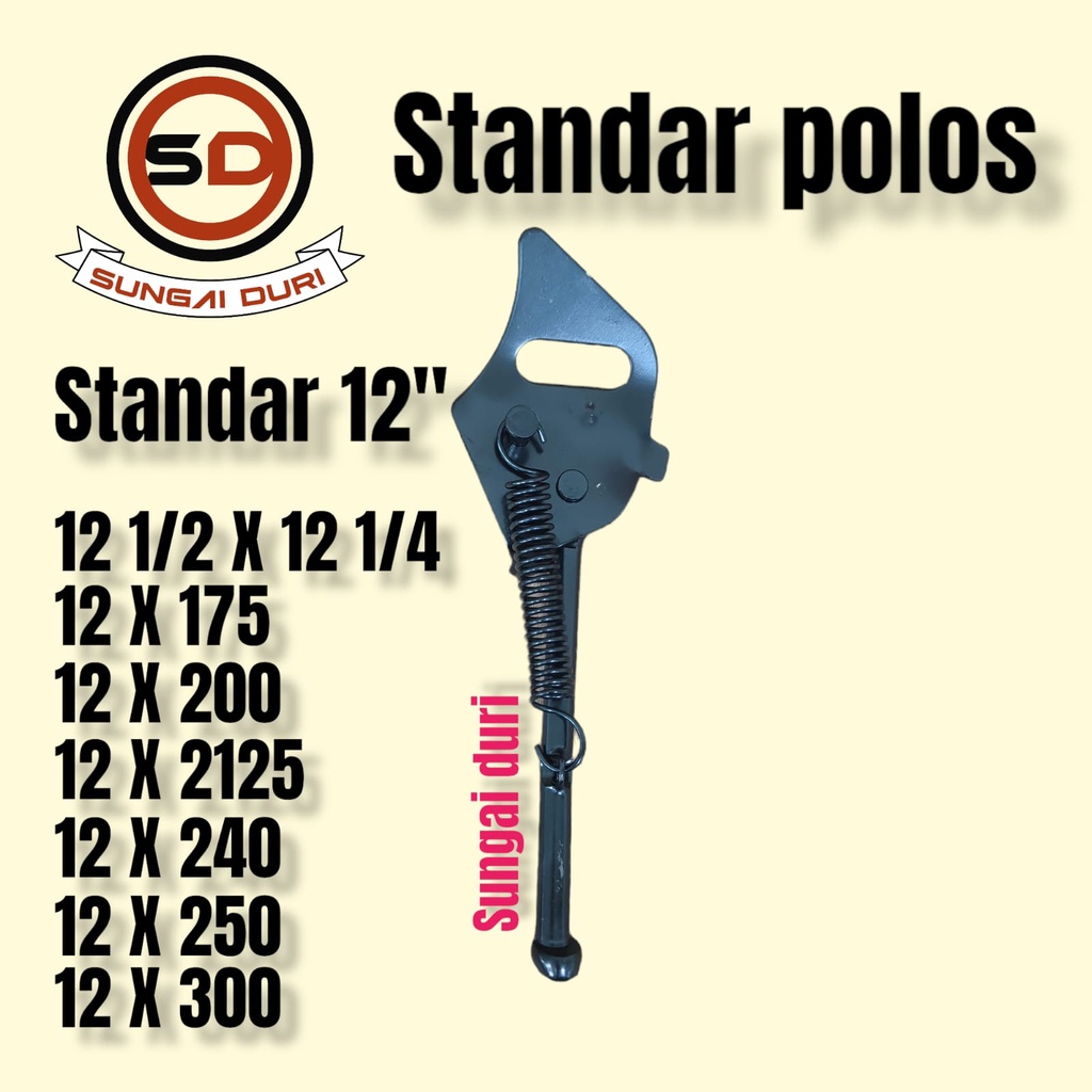 Standar sepeda 12,16, 18 &amp; 20inch Besi