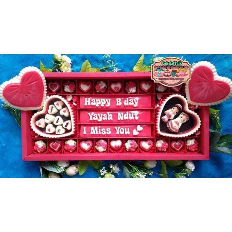 

coklat ucapan double love