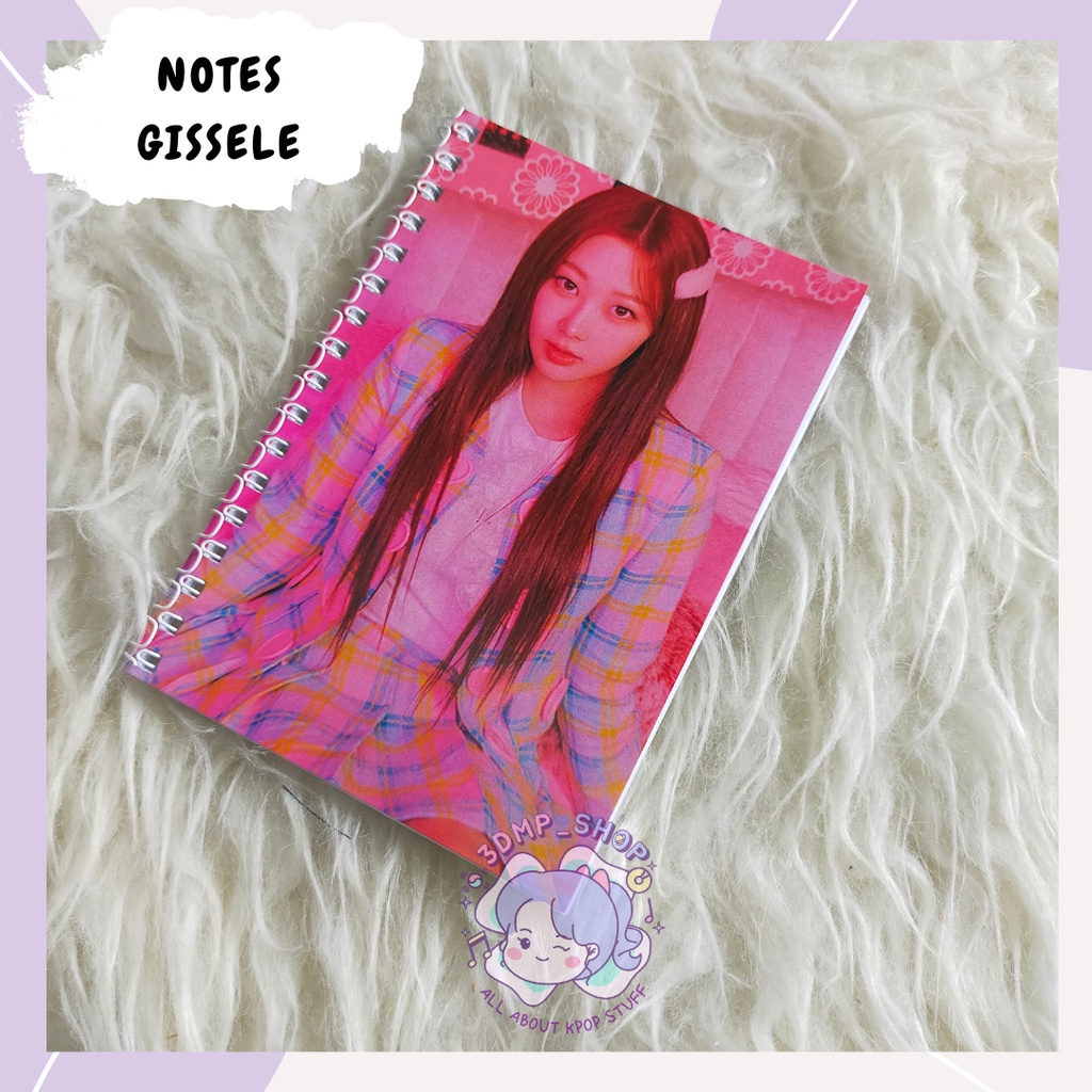 Notes buku tulis aespa winter ningning karina giselle