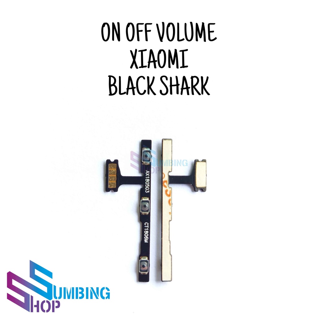 Flexible On Off Xiaomi Black Shark Tombol Volume Fleksibel Power