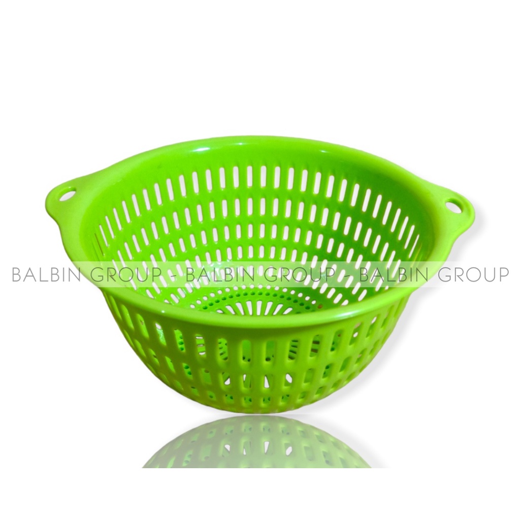 bakul / wakul plastik diameter 17 cm BPA free model bulat  - wakul serba guna - bakul plastic multi warna