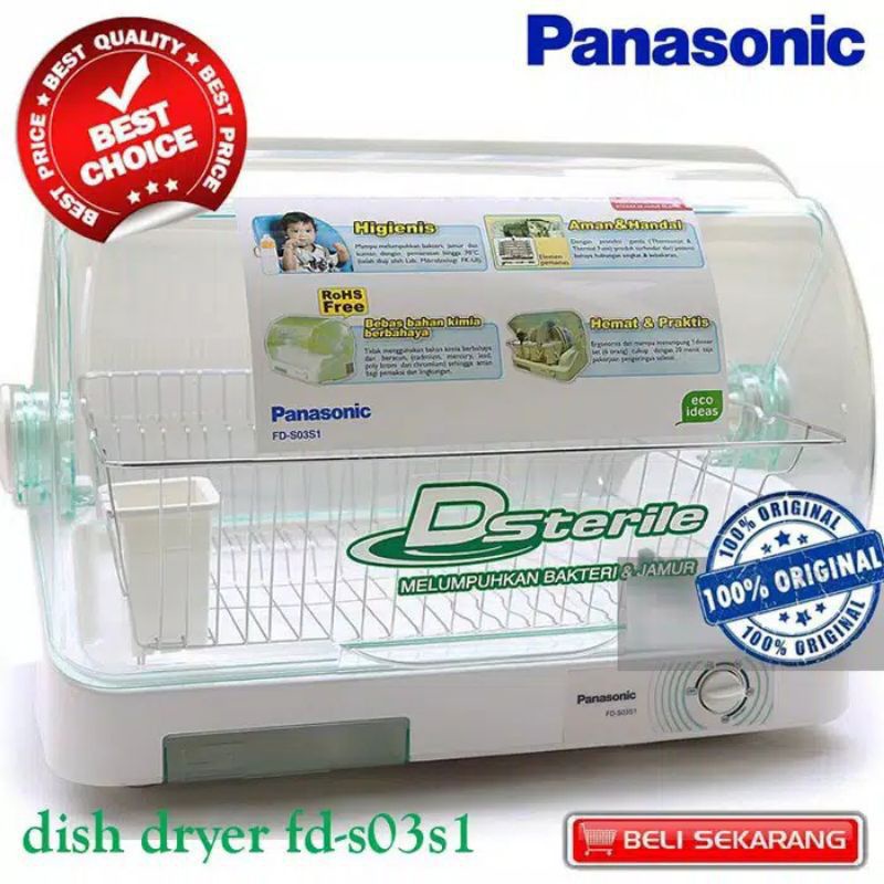 Sterilizer Panasonic Dish Dryer