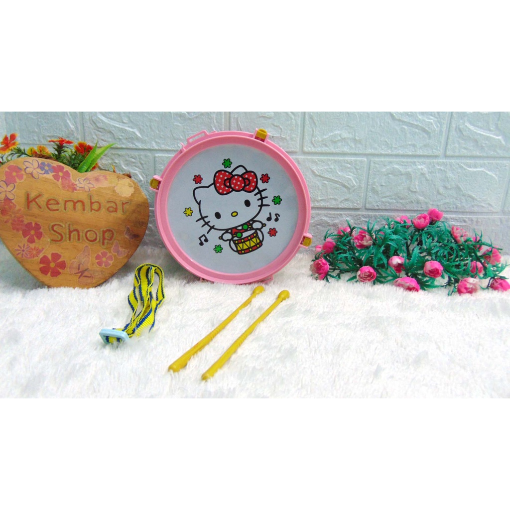 F1659 MOTIF KARAKTER Drum Band Karakter Dram Band Mainan Edukasi Edukatif Anak Dramben Dengan Tali n