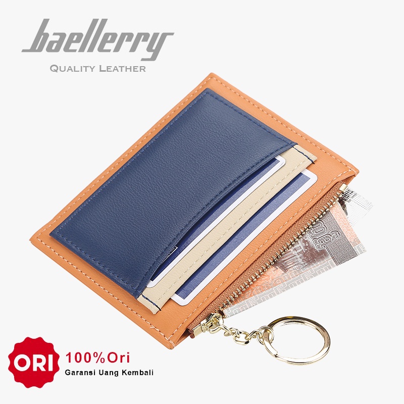 BAELLERRY K9120 Dompet Kartu Wanita Bahan Kulit PU Leather Premium WATCHKITE WKOS