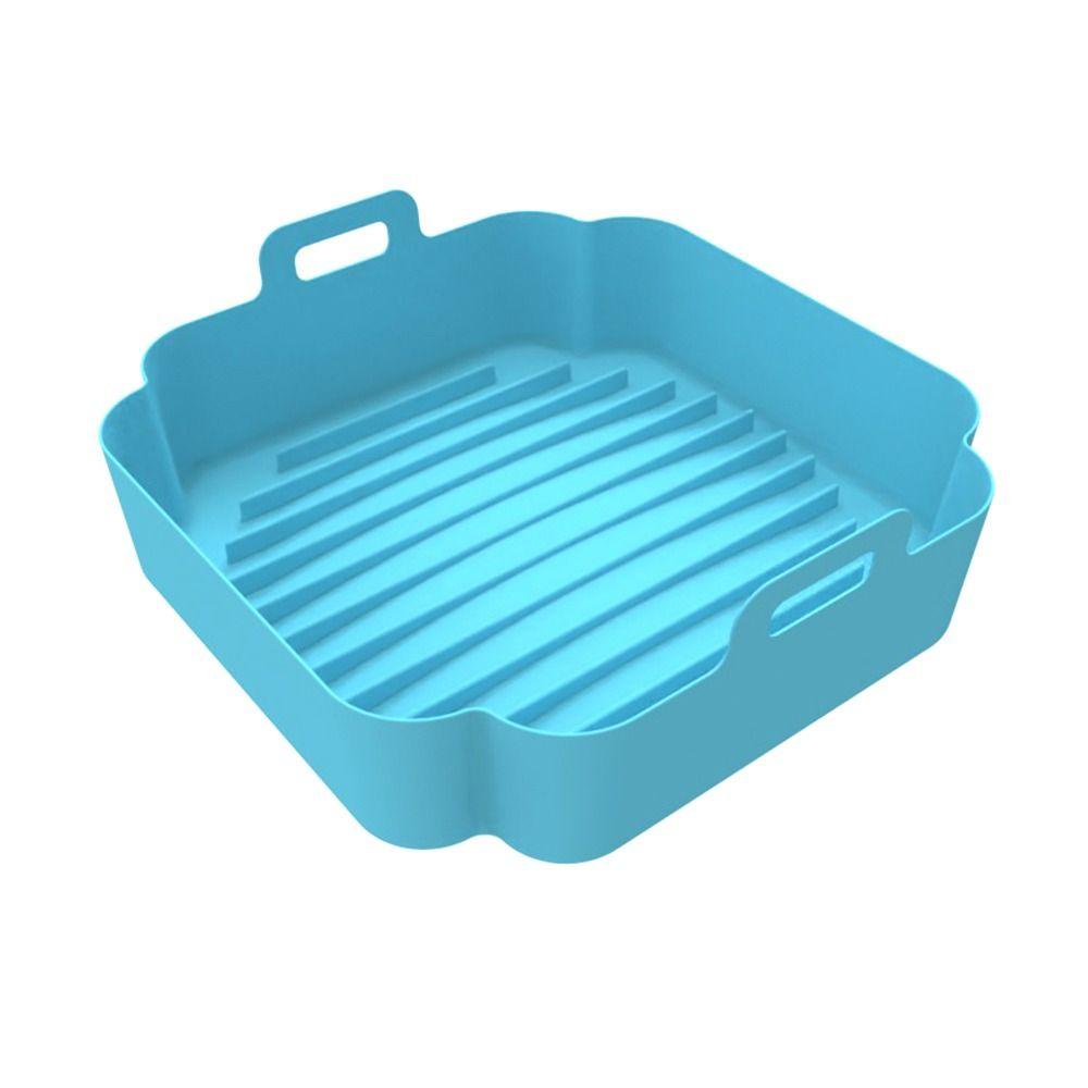 Pineapple Square Silicone Pot Grill Pot Tray Masak Keranjang Kue Reusable