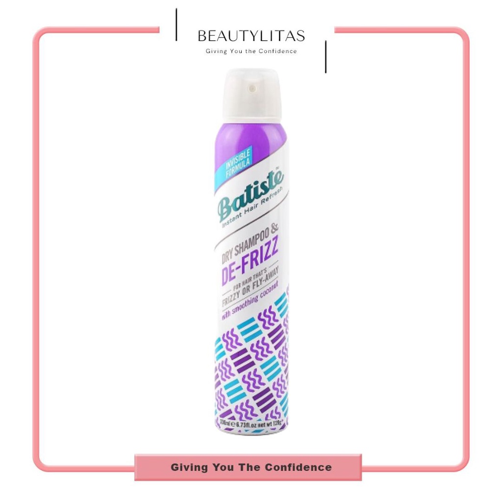 BATISTE Benefit Dry Shampoo &amp; De-Frizz 200ml