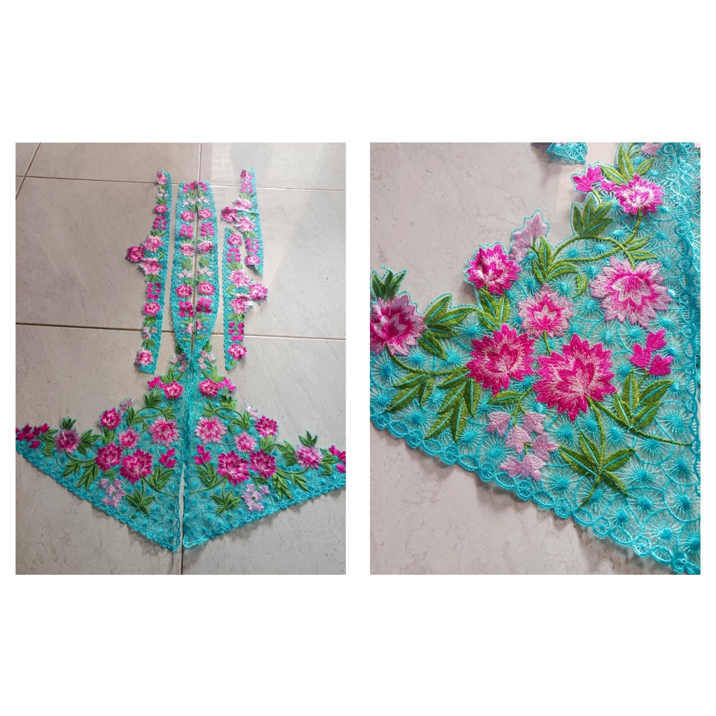 RENDA BORDIR/RENDA KEBAYA ENCIM MURAH