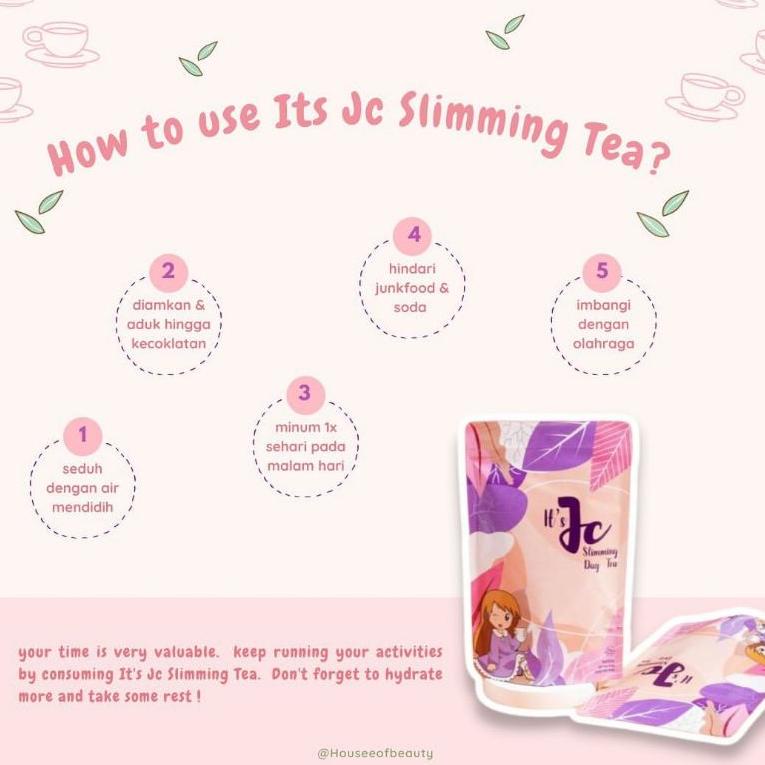 HOT SALE ITS JC SLIMMING TEA - TEH PELUNTUR LEMAK 3685 ㅞ