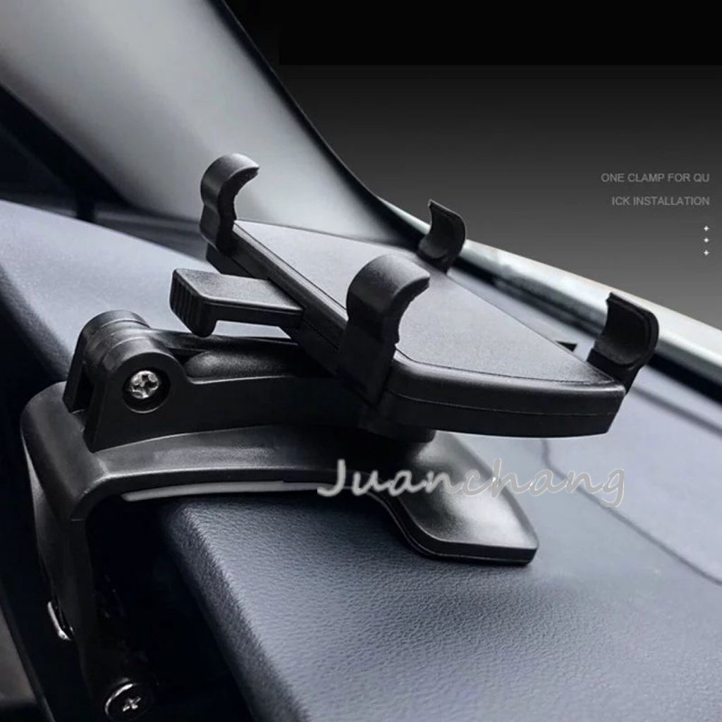 Braket Stand Holder Smartphone mount Dashboard Mobil Rotasi 360 Derajat Multifungsi