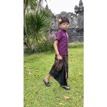 Baju Semi Safari Rare Bali Agung//Pakaian Adat Bali Anak//Baju Adat Anak