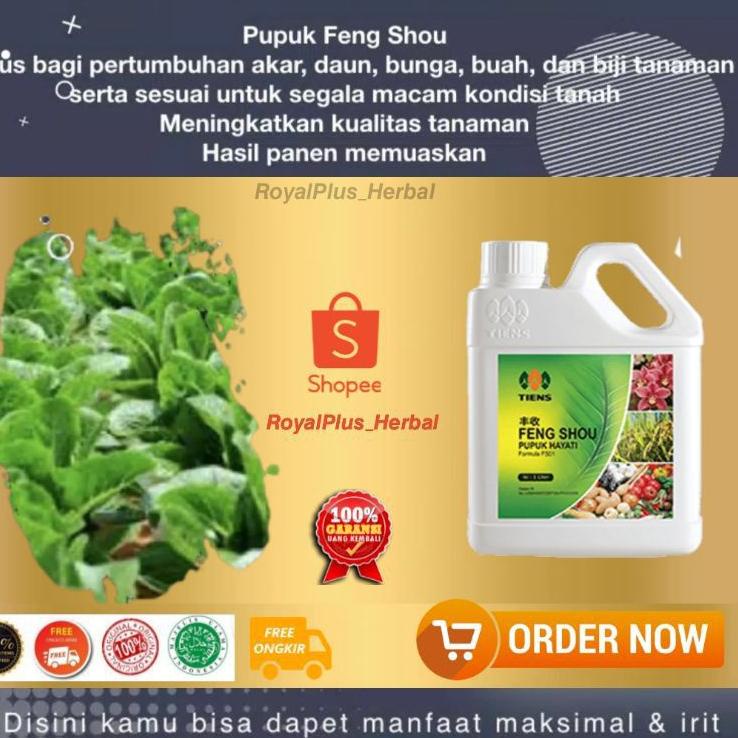 Murah Banget PUPUK FENG SHOU TIENS | FENG SHOU PUPUK HAYATI | PENYUBUR TANAMAN